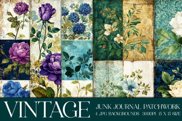 Embracing the Patchwork: Vintage Quilt Style Backgrounds