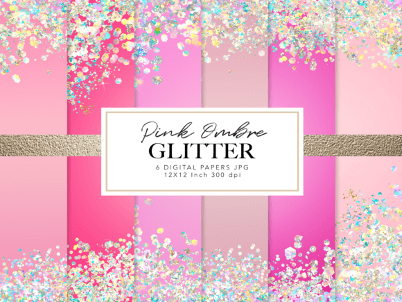 Infuse Your Designs with Pink Holographic Glitter