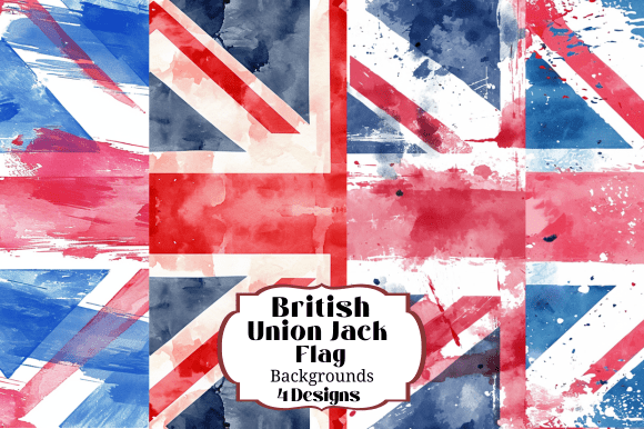 Union Jack Watercolor Backgrounds: A Guide for Digital Crafters